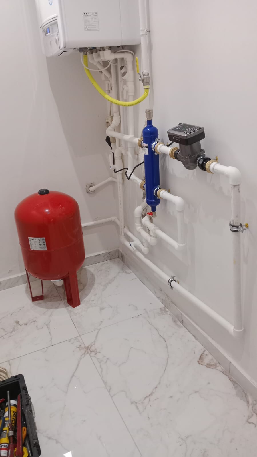 SIHHİ TESİSAT DÖŞEME çalışması - Resim 22